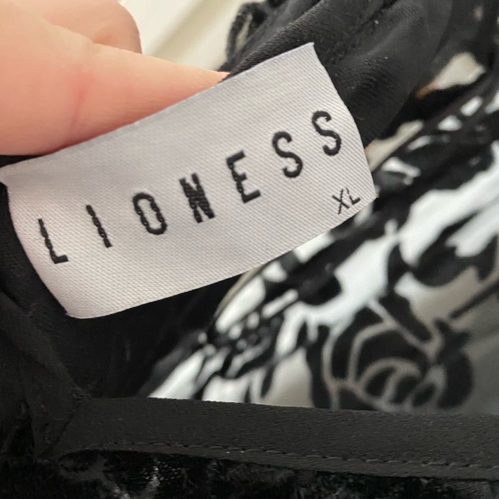 Black dress by Lioness x Princess Polly